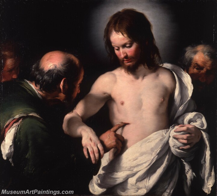 Bernardo Strozzi The Incredulity of Saint Thomas Painting