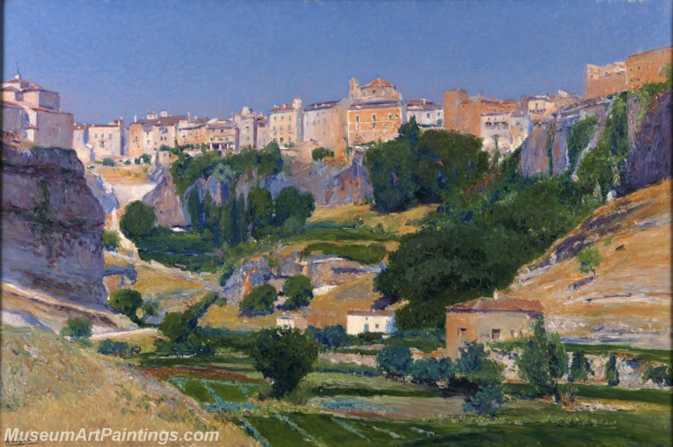 Beruete y Moret Aureliano de Las huertas Cuenca Painting