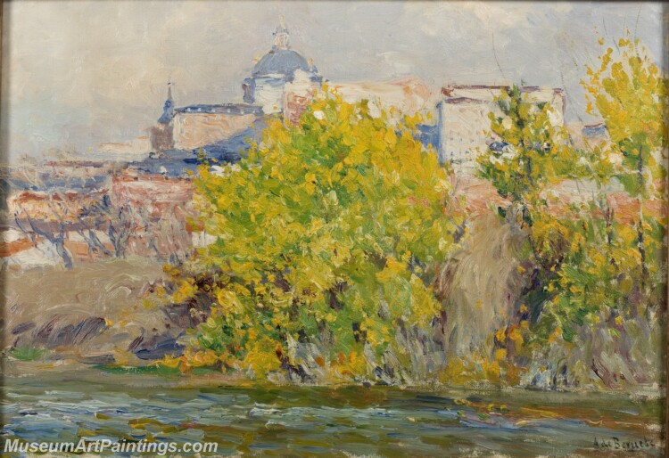 Beruete y Moret Aureliano de Orillas del Manzanares. Painting