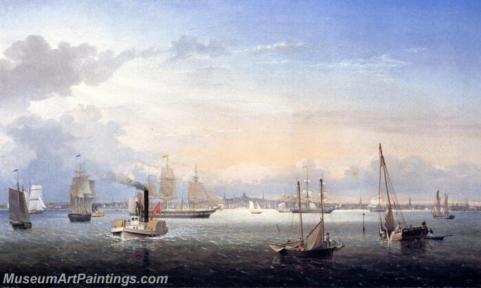 Boston Harbor 1 Painting