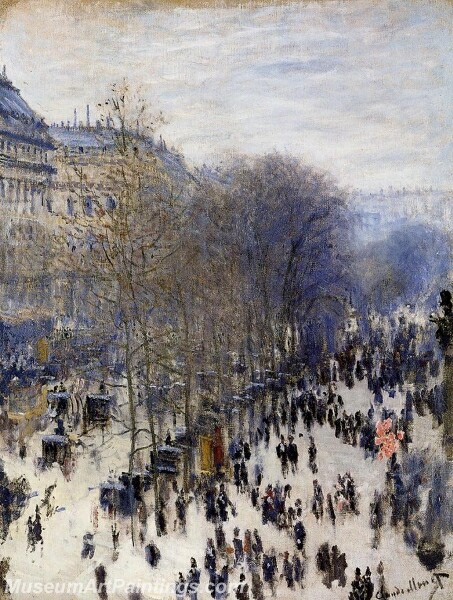 Boulevard des Capucines Painting