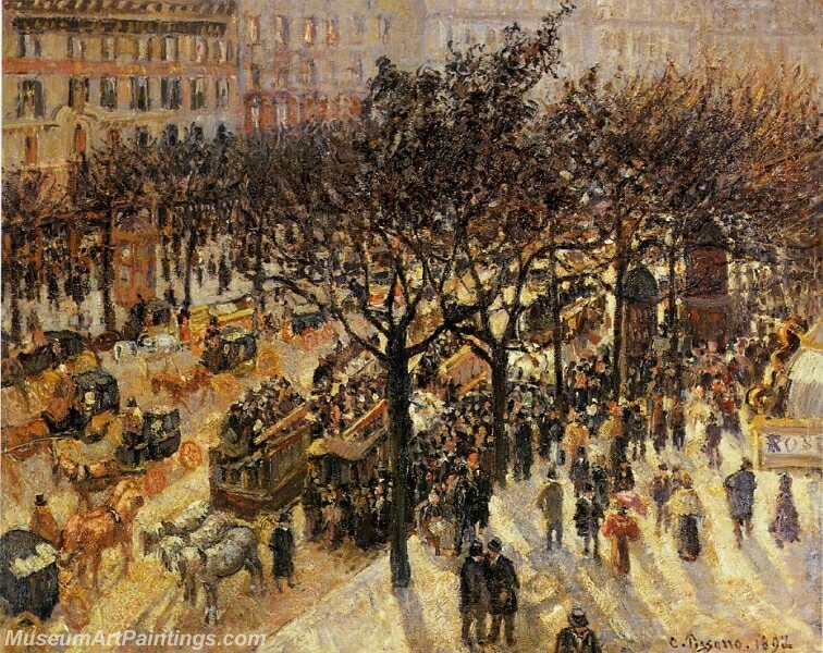 Boulevard des Italiens Afternoon Painting