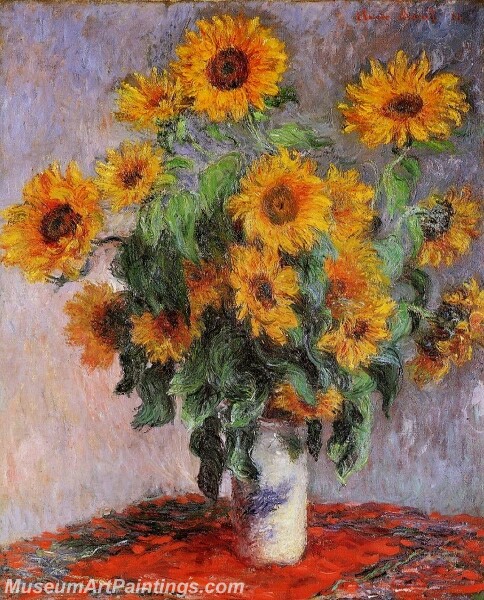 Bouquet of Sunflowers Painting