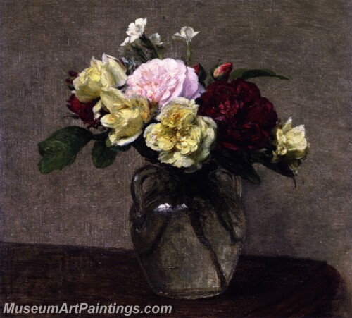 Bouquet of Varied Roses Painting