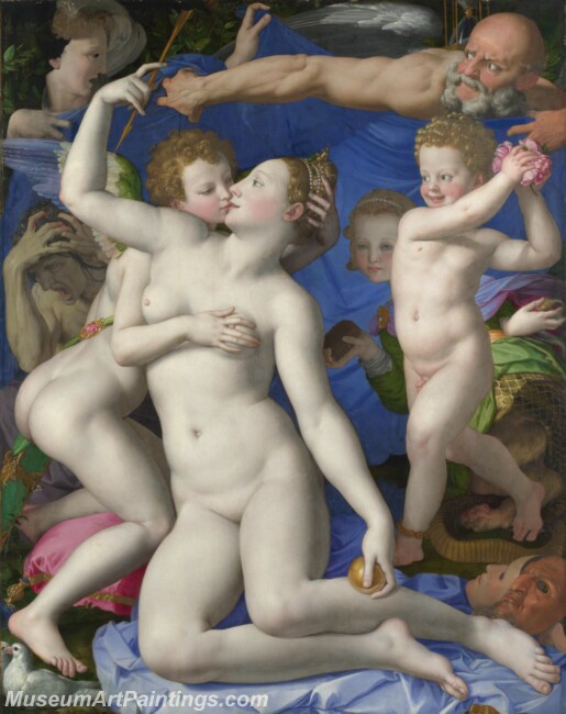 Bronzino An Allegory with Venus and Cupid Painting