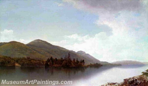 Buck Mountain Lake George Painting