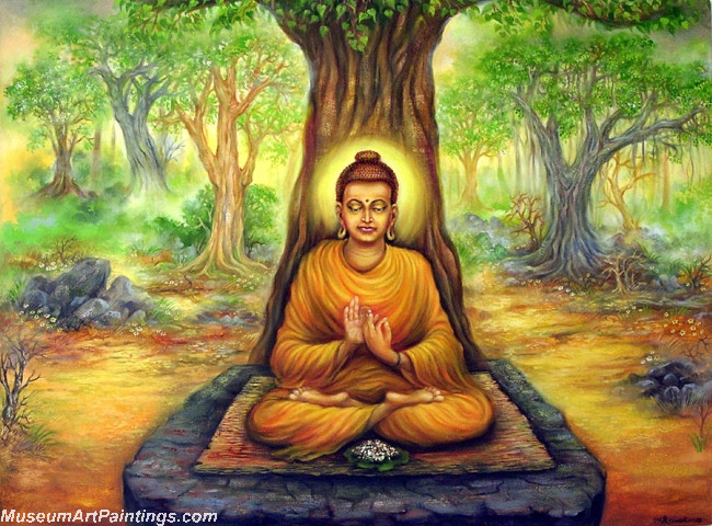 Buddha Canvas Paintings 008