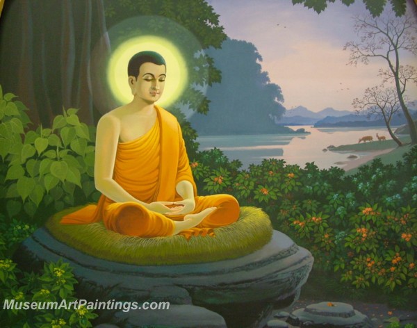 Buddha Canvas Paintings 033