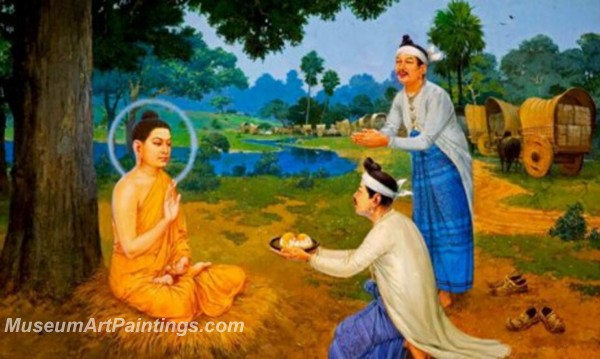 Buddha Canvas Paintings 056