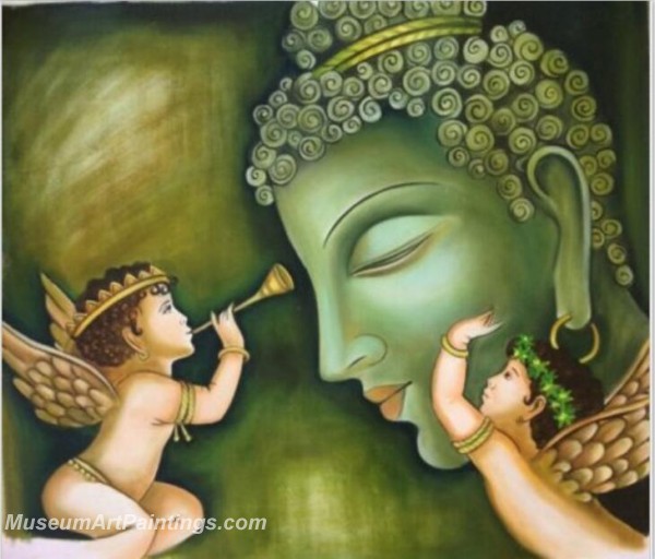 Buddha Canvas Paintings 067