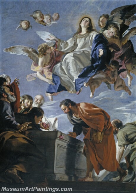 Cabezalero Juan Martin La Asuncion de la Virgen 9 Painting