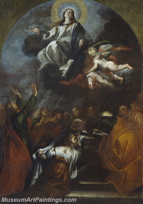 Cabezalero Juan Martin La Asuncion de la Virgen Painting