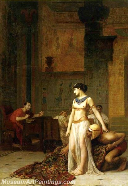 Caesar and Cleopatra Painting