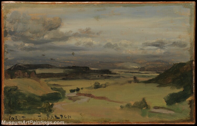 Camille Corot Landscape at Cività Castellana Painting