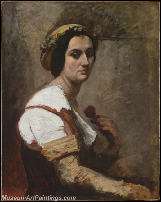 Camille Corot Sibylle Painting