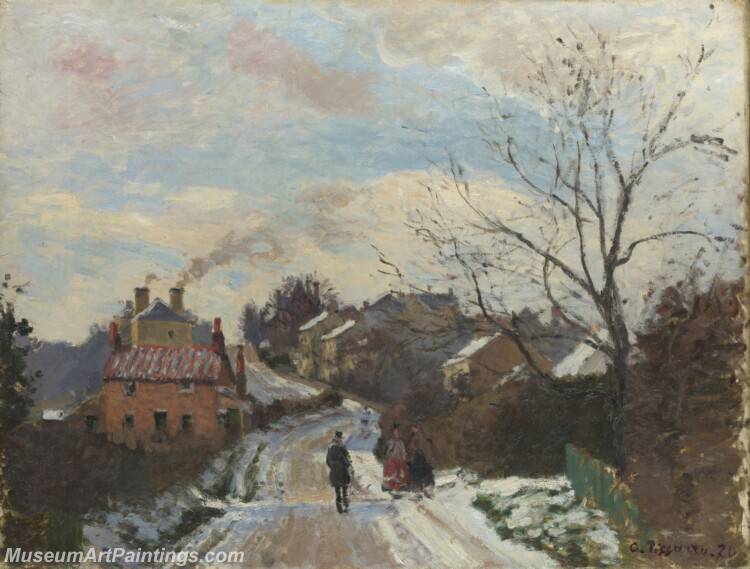 Camille Pissarro Fox Hill Upper Norwood Painting