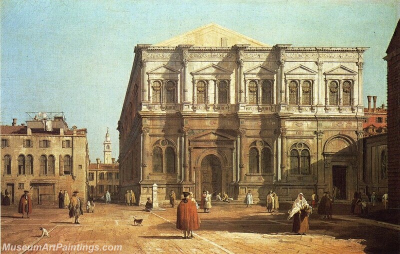 Campo San Rocco Painting