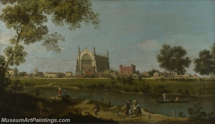 Canaletto Eton College Painting