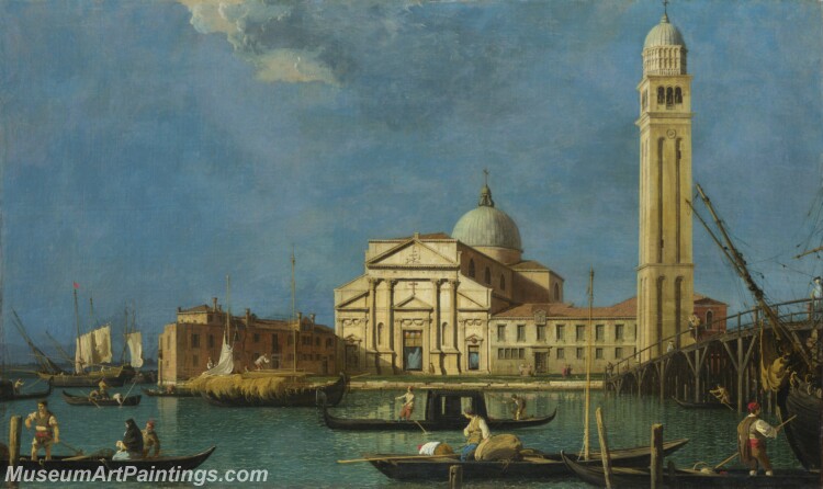 Canaletto Venice S Pietro in Castello Painting