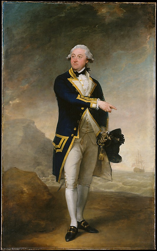 Captain John Gell By Gilbert Stuart