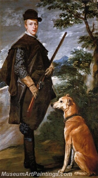 Cardinal Infante Don Fernando as a Hunter Painting