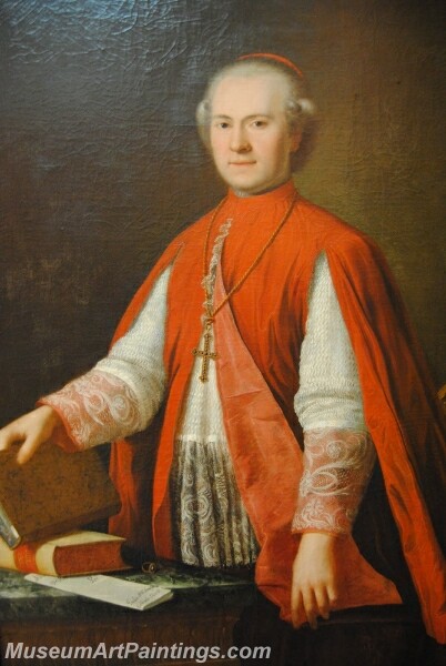 Cardinal Vicario Conte della Somaglia Painting