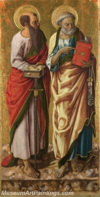 Carlo Crivelli Saints Peter and Paul Painting