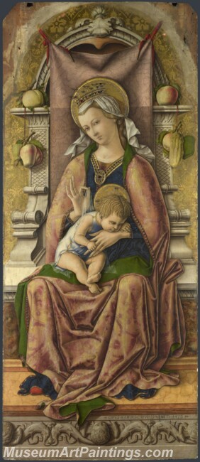 Carlo Crivelli The Virgin and Child Painting