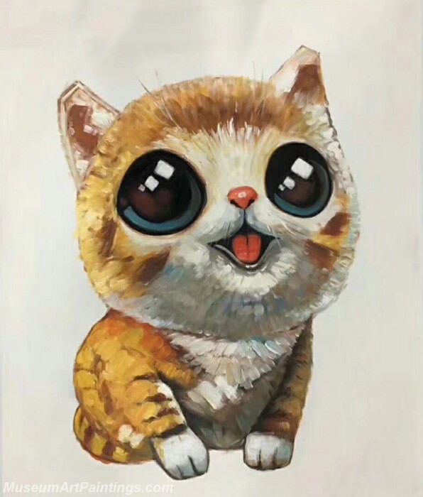 Cartoon Painting Cat CPC1