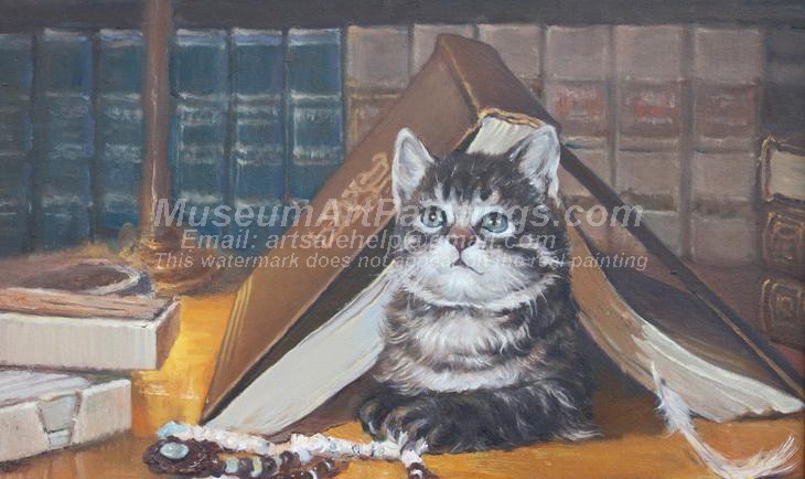 Cat Oil Paintings 021