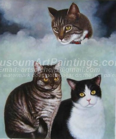 Cat Oil Paintings 030
