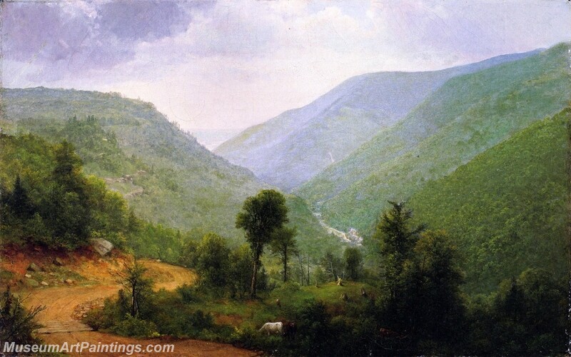 Catskill Clove New York Painting