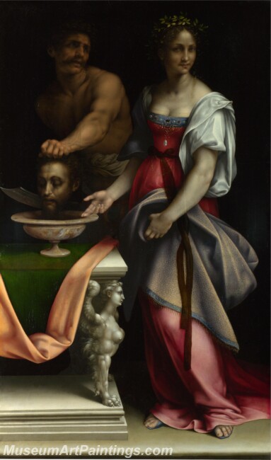 Cesare da Sesto Salome Painting