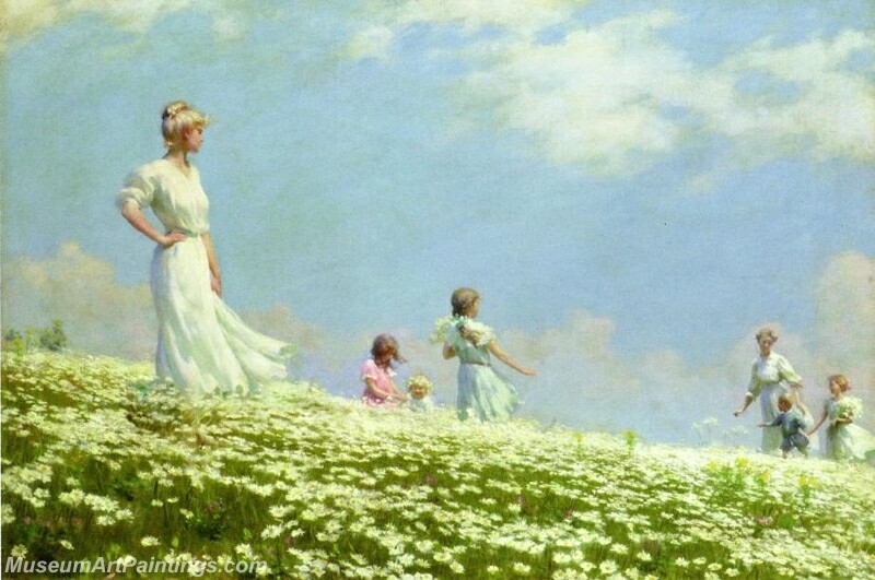 Charles Courtney Curran Summer Painting