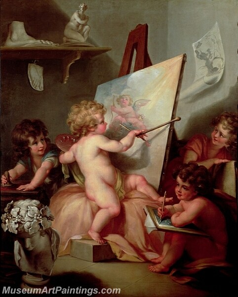 Cherubs Painting Painting