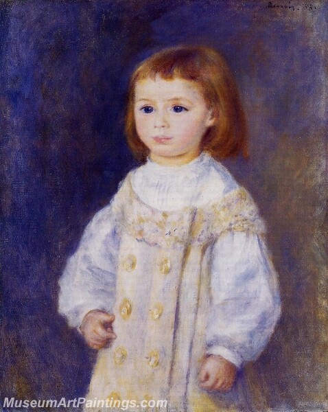 Child in a White Dress Painting