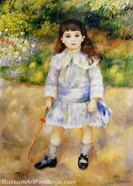 Child with a Whip Painting