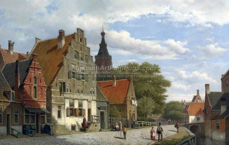 Children and Travellers along the Canal