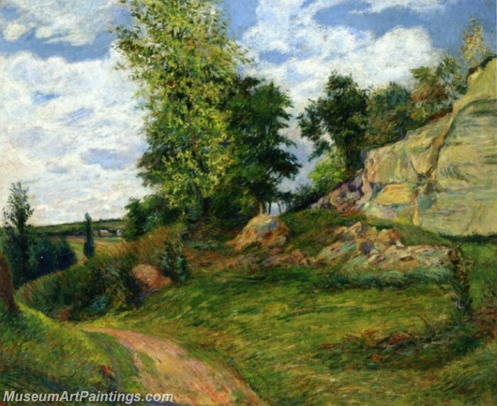 Chou Quarries at Pontoise I Painting