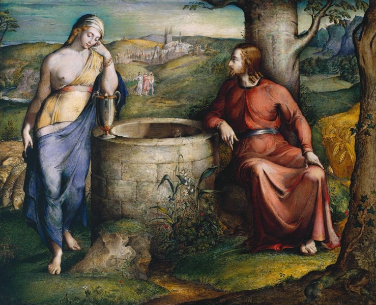Christ and the Woman of Samaria George Richmond