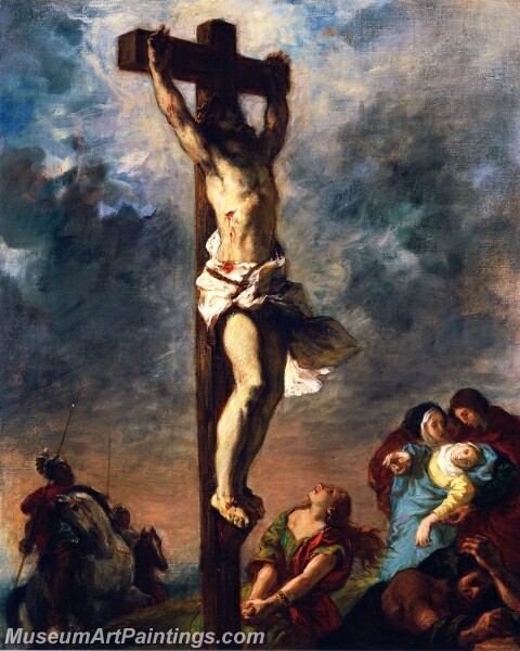 Christ on the Cross 02 Painting