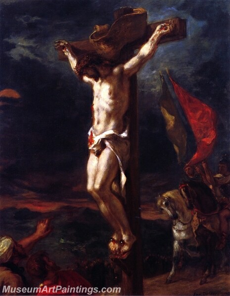 Christ on the Cross Painting