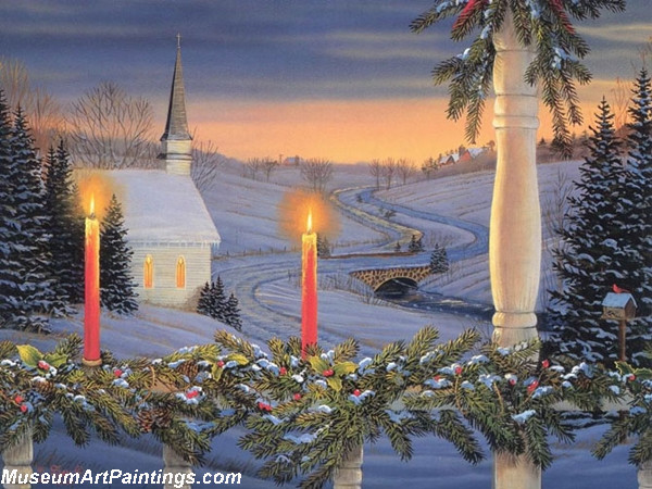 Christmas Oil Paintings 110