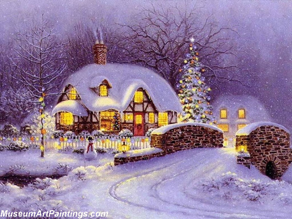 Christmas Oil Paintings for Sale COP105