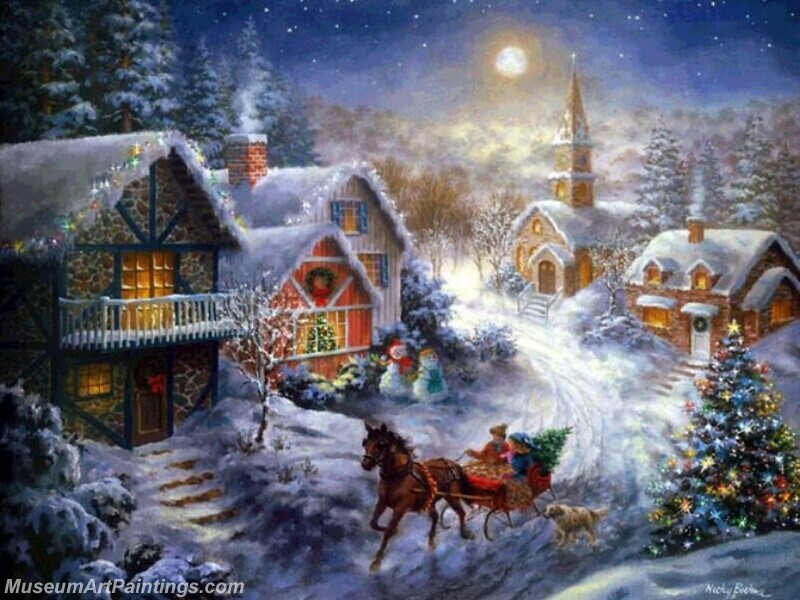 Christmas Painting MD042