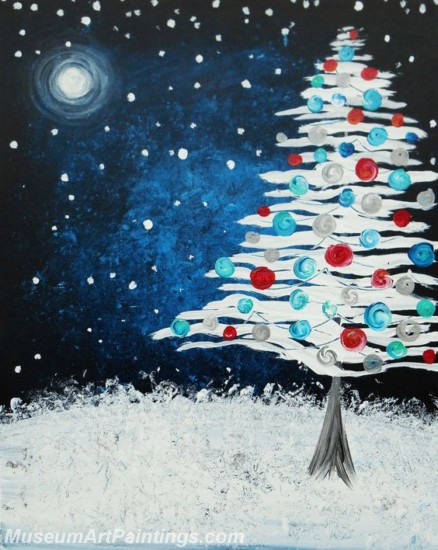 Christmas Paintings on Canvas CPN012