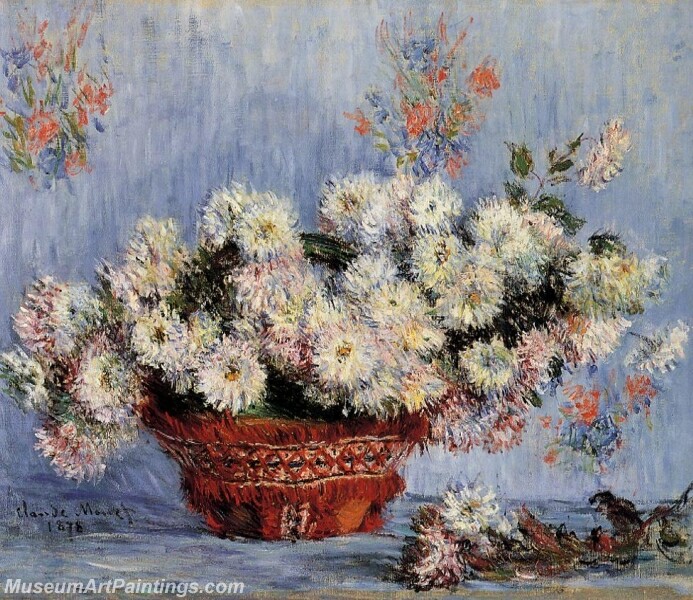 Chrysanthemums Painting