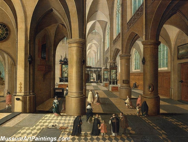 Church Interior by Pieter Neefs the Elder