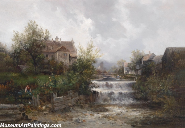 Classical Landscape Oil Painting M1014