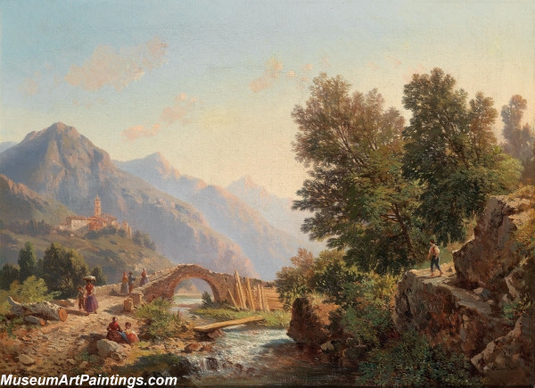 Classical Landscape Oil Painting M1242